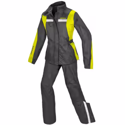 Spidi Touring Rain Kit Tuta da pioggia da moto da donna a due pezzi, giallo, dimensione XS per donne