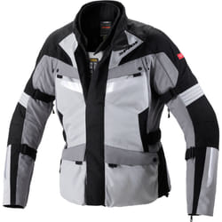 Spidi Alpentrophy H2Out Giacca moto in tessuto, nero-grigio, dimensione 3XL per uomo