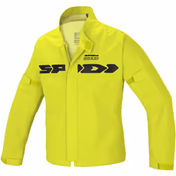 Spidi Sport Giacca antipioggia moto, giallo, dimensione XL per uomo