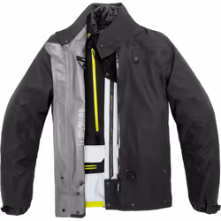 Spidi H2Out Allroad Giacca tessile motociclistica, nero-grigio-giallo, dimensione 4XL per uomo - Vista aggiuntiva 8