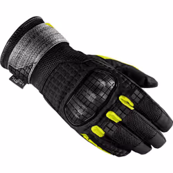 Spidi Rainwarrior Guanti da moto, nero-giallo, dimensione 3XL per uomo