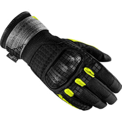 Spidi Rainwarrior Guanti da moto, nero-giallo, dimensione 3XL per uomo
