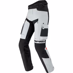 Spidi H2Out Allroad Pantaloni Tessili Motociclistici, nero-grigio, dimensione XL per uomo