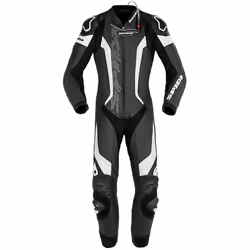 Spidi Laser Pro Tuta in moto forata a un pezzo, nero-bianco, dimensione 56 per uomo - Vista aggiuntiva 2