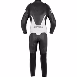 Spidi Laser Touring Due pezzi da donna tuta in pelle della moto, nero-bianco, dimensione 38 per donne