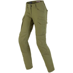 Spidi Pathfinder Cargo Pantaloni tessili da moto da donna, verde, dimensione 26 per donne