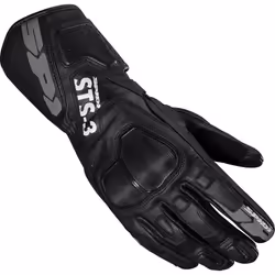 Spidi STS-3 Guanti da moto da donna, nero, dimensione XL per donne
