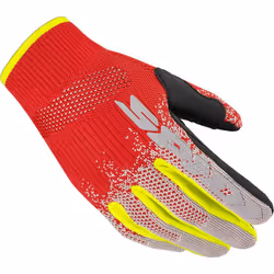 Spidi X-Knit Guanti da moto, nero-rosso, dimensione 2XL per uomo