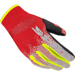 Spidi X-Knit Guanti da moto, nero-rosso, dimensione 2XL per uomo