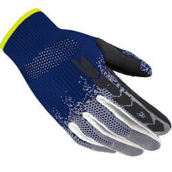 Spidi X-Knit Guanti da moto, grigio-blu, dimensione 2XL per uomo