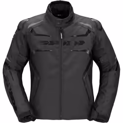 Spidi Race-Evo H2Out Giacca tessile moto, nero, dimensione L per uomo