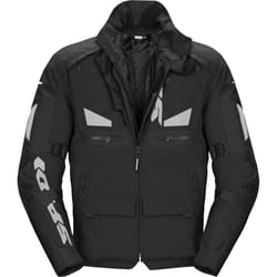 Spidi Crossmaster Giacca tessile moto, nero, dimensione 4XL per uomo