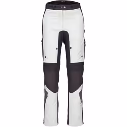 Spidi Crossmaster Pantaloni tessili moto da donna, nero-bianco, dimensione XL per donne