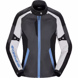 Spidi Tek Net Giacca moto da donna, grigio-blu, dimensione XS per donne