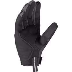 Spidi Flash-KP Tex Guanti da moto da donna, nero-porpora, dimensione XL per donne