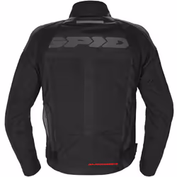 Spidi Progressive Tex giacca tessile moto traforata, nero, dimensione XL per uomo