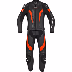 Spidi Laser Touring Abito in pelle moto in due pezzi, nero-bianco, dimensione 54 per uomo - Vista aggiuntiva 4