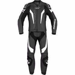Spidi Laser Touring Abito in pelle moto in due pezzi, nero-bianco, dimensione 54 per uomo - Vista aggiuntiva 7
