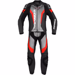 Spidi Laser Touring Abito in pelle moto in due pezzi, nero-bianco, dimensione 48 per uomo - Vista aggiuntiva 6
