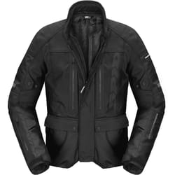 Spidi Traveler 3 Evo H2Out impermeabile Moto Tessile Giacca, nero, dimensione M per uomo
