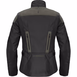 Spidi Traveler 3 Evo H2Out impermeabile Giacca tessile moto da donna, nero-verde, dimensione XL per donne