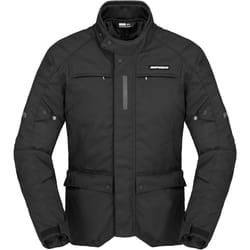 Spidi Traveler 3 Dark Edition impermeabile Giacca tessile moto, nero, dimensione 2XL per uomo