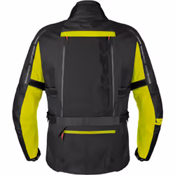 Spidi 4 Season V3 H2Out giacca in tessuto impermeabile, nero-grigio-giallo, dimensione L per uomo