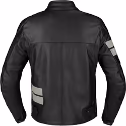 Spidi Roar Giacca in pelle da moto, nero-bianco, dimensione 46 per uomo