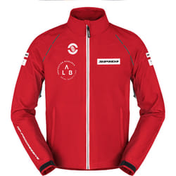 Spidi Pit Lane Giacca tessile da moto, rosso, dimensione 2XL per uomo