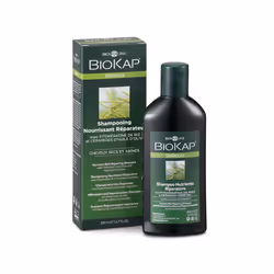 Bios line biokap bellezza shampoo nutriente riparatore utile per il trattamento dei capelli secchi, sfibrati, fragili e con d ...