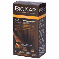 Bios Line Biokap Nutricolor Tinta per Capelli 6.4 Rame Curry