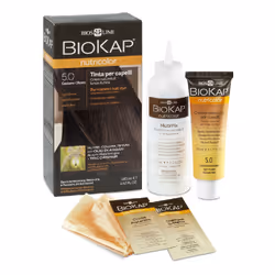 Bios line biokap nutricolor tinta per capelli 7.1 biondo svedese per la colorazione e la bellezza dei capelli.