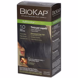 Bios Line Biokap Nutricolor Delicato Tinta per Capelli 1.0 Nero Naturale