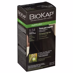 Bios Line Biokap Nutricolor Delicato Tinta per Capelli 5.34 Castano Chiaro Miele