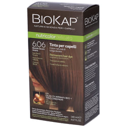 Bios Line Biokap Nutricolor Delicato Tinta per Capelli 6.06 Biondo Scuro Avana
