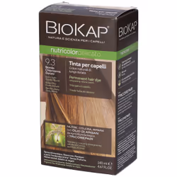 Bios Line Biokap Nutricolor Delicato Tinta per Capelli 9.3 Biondo Chiarissimo Dorato
