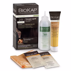 Bios line biokap nutricolor rapid 2.9 castano scuro cioccolato per la colorazione e la bellezza dei capelli.