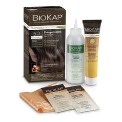 Bios Line Biokap Nutricolor Delicato Rapid Tinta per Capelli 5.0 Castano Chiaro Naturale