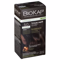 Bios Line Biokap Nutricolor Delicato Rapid Tinta per Capelli 5.0 Castano Chiaro Naturale