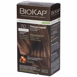 Bios Line Biokap Nutricolor Delicato Rapid Tinta per Capelli 7.0 Biondo Medio Naturale