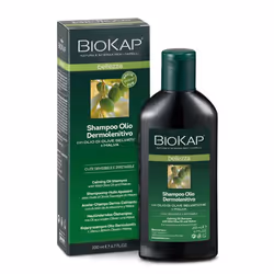 Bios line biokap bellezza shampoo olio dermolenitivo utile per aumentare la lucentezza e la scorrevolezza dei capelli.