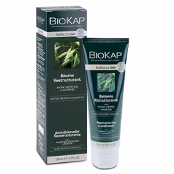 Bios line biokap bellezza bio balsamo ristrutturante utile per districare e nutrire i capelli senza appesantirli.