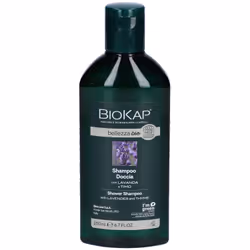 Bios line biokap bellezza bio è uno shampoo doccia utile per detergere i capelli e donare lucentezza