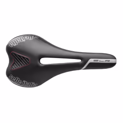 Selle Italia SLR TM Flow L, Sellino per bicicletta, Corsa su strada, Unisex, Nero, Monocromatico, Microfibra