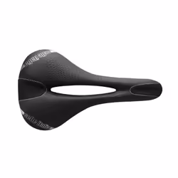 Selle Italia Man Gel Flow, Seduta per bicicletta, Corsa su strada, Uomo, Nero, Monocromatico, Manganese