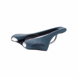Selle Italia SLR Boost Gravel TI 316 Superflow, Sellino per bicicletta, Corsa su strada, Blu, Monocromatico, Fibra di carboni ...