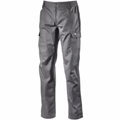 Pantalone Level Steel Gray 35% cotone - 65% poliestere tasche laterali chiusura con bottone fascia elastica Guida alle taglie ...