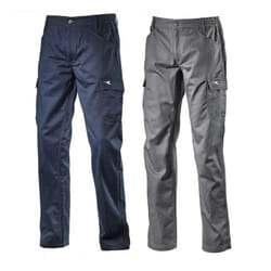 Pantaloni da Lavoro Diadora Level Cargo, misura: xl Grigio