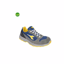 Scarpe antinfortunistiche prodotte dal brand Diadora. Calzatura disicurezza bassa S1P in crosta e tessuto rete. Puntale in ac ...