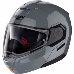 Nolan N90-3 Classic N-Com Casco, nero-grigio, dimensione S per uomo